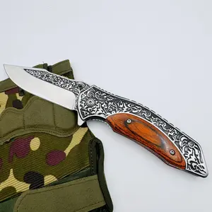 Multi-functional Outdoor Folding Knife, EDC Pocket Knife, Sharp Blade, 3D Engraved Small Knife, Holiday Gift for Men and Women, Survival Foldable Knife for Outdoor Use fixed blade knives damascus foldingknife foldableknife skinner knife compact edc poc po