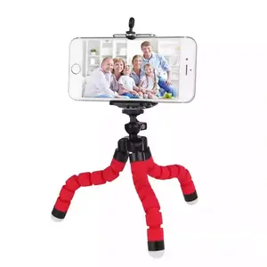Universal phone Stand Mini Octopus Tripod Mount Holder Live