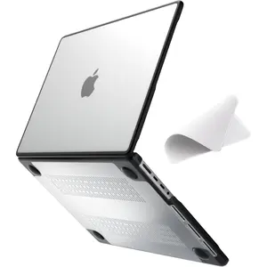 Anti-Cracking Case Compatible with MacBook Pro 16 inch M5 M4 M3 M2 M1 Pro/Max A3428 A3429 A3403 A3186 A2991 A2780 A2485, 2026 2024 2023 2021 Release, TPU Bumper & Hard PC Shell, Matte Clear
