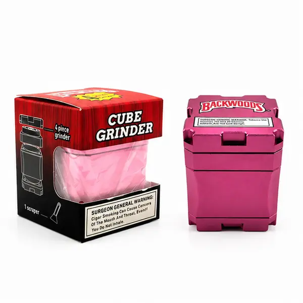 Backwoods Cube Grinder 4 Layers