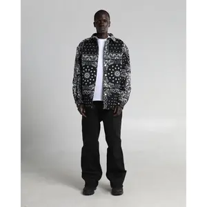 Paisley Flocked Jacket