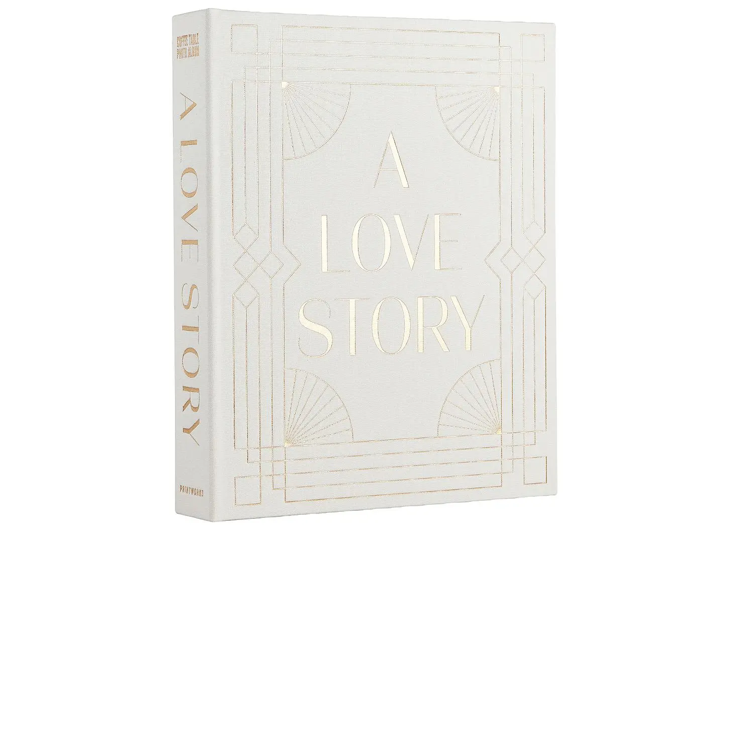 Printworks A Love Story Wedding Album White