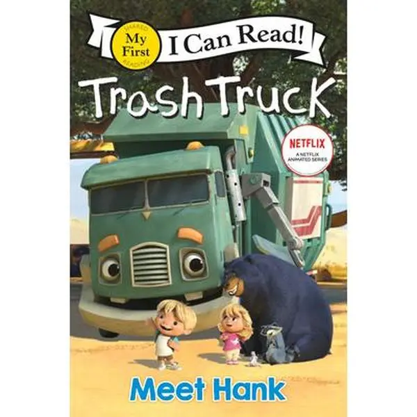 Trash Truck: Meet Hank - Fun Garbage Truck Animated Series Early Reader Book, Netflix, Paperback