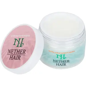 Nether Hair Styling 4 Fl Oz 4C Hair — types 2a-3a Flake-Free Edge Control for Curly and Coily Hair Formulated with Beeswax Gel Haircare Gift