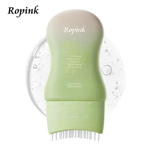 Ropink Mugwort Scalp Detox 10% Bifida Ferment & OCT Anti-Dandruff Pre-Wash | Restoring Scalp Ecosystem |Soothing Cleanser with Silicone Massage Tip-X3