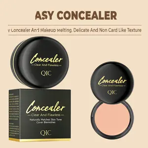 Matte Concealer Full Coverage - Waterproof Under Eye Concealer for Dark Circles, Acne & Blemishes, Long-Lasting Oil Control