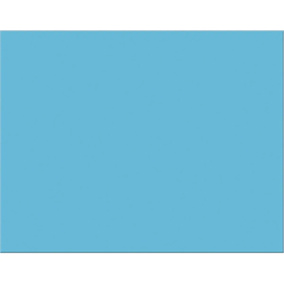 Pacon Corporation Peacock Light Blue Poster Board - 25 Sheets, 4-Ply, 22x28in, Recyclable, Smooth Surface - Ideal for SUP Painting, Construction, Art Projects, Markers, Mats, Block Printing, Brilliantly Colored, Paperboard