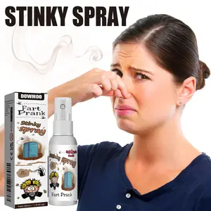 Dowmoo Prank Fart Spray, Portable Strong Lingering Odor Liquid Spray, Gag Gift for Friends' Parties, Funny Trick & Daily Stress Relief Tool