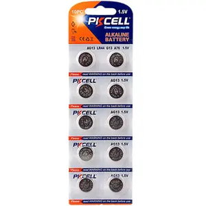 PK Cell  1.5V 1 lbs Alkaline Cell Battery, Pack of 10