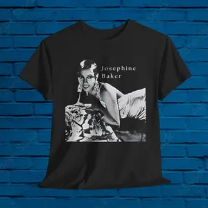 Josephine Baker Shirt, Black History, Jazz, Harlem Renaisance, billie holiday, lena horne, 1920s, charlie chaplin, cab calloway, coltrane