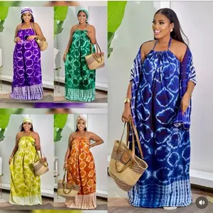 Dera Women's Backless Tie-Up Long Elegant Vacation Dress in Green Leopard Print & Abstract Patterns Casual Summer Wear Formal Sleeveless Womenswear Style Piece Chic