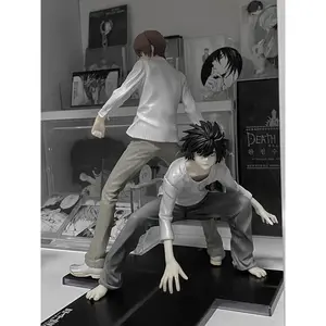 Anime Death Note L Lawliet Figure Yagami Action Figure Figurine Collectible Model Doll Toys Boy Birthday Gift Desktop Decoration