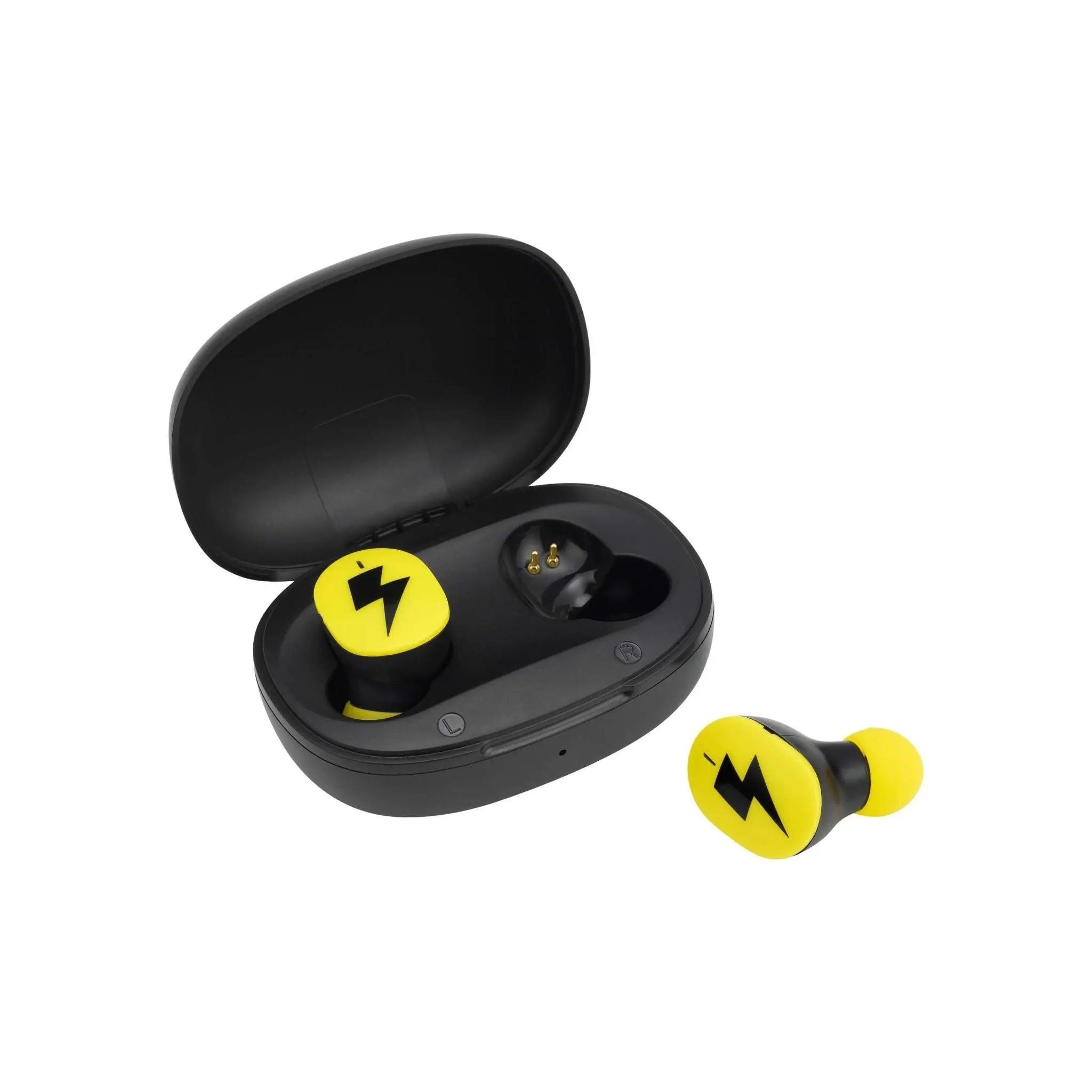 Pokemon True Wireless Bluetooth Earbuds with Rechargeable USB Charging Case, Stereo Audio Headphone Accessory