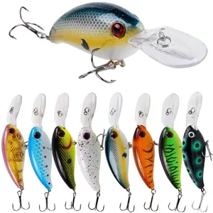 Fishing Lures Shallow Deep Diving Swimbait Crankbait Fishing Wobble Multi Jointed Hard Baits For Bass Trout Freshwater And Saltwater