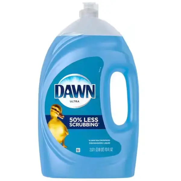 Dawn Ultra 70 oz. Original Scent Dish Soap (Multi-Pack 2), Fast Grease Cleaner, Quicker Cleanup, Concentrated Power, Tough Grime Remover, Trusted Dish Soap, Reliable Cleaner, Versatile Home Cleaner, Garage Cleaner