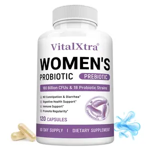 Women's Probiotic Health Supplement - Supports Women's Health and Urinary Tract Health 120 Capsules
