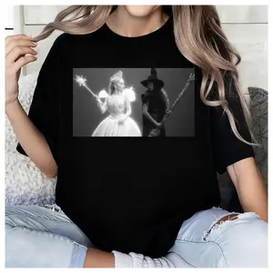 Unisex Wicked For Good T-Shirt, Elphaba And Glinda Tee, Retro Broadway Musical Graphic Tee, Wicked Movie Witch Aesthetic, Fan Theater Gift