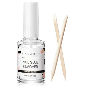 Makartt 10ML Acetone-Free Nail Glue Remover - Press-On, Acrylic, Fake Nail Adhesive Debonder (Not for Gel Polish) beautysecretnailglue Nail Care Nail Polish