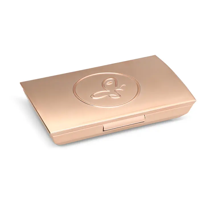 Duo Compact - Refillable Reusable Eyeshadow Palette with Magnetic Shade Attachment for Static Eye Shadow Shades - Available in 1-2-4 Pan Options