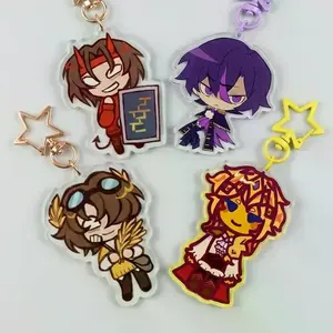 Universe MCYT YT Translucent Keychains, MCYT Unstable Universe Lifesteal SMP Acrylic Charms, Cute Keyring Accessory, Fun Charm For Backpack Or Purse | High Quality and Customer Favorite Items