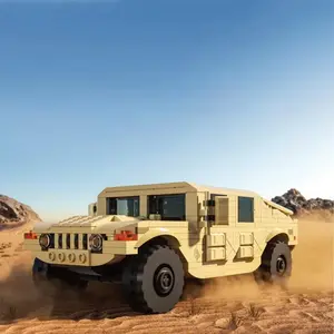 Military Vehicle Building Blocks, 510pcs/box Sand Off Road Vehicle Model Assembly Toys, Creative Building Blocks Decoration, Building Block Sets