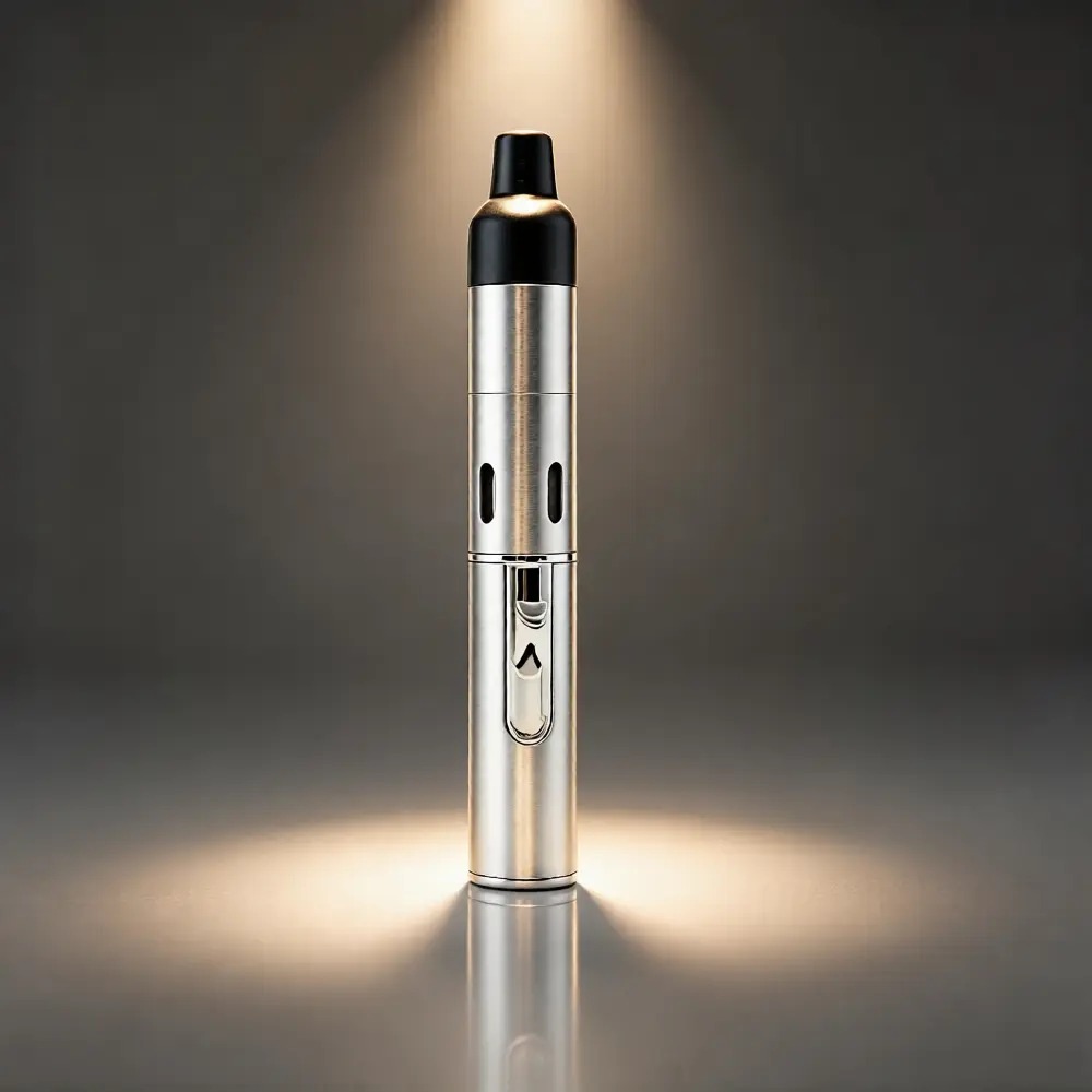 Minimalist Pen-Style Torch Lighter, Slim Metal Body with Windproof Jet Flame, Refillable & Portable for Camping Gear & BBQ, Cool Outdoor Gadgets, Outdoor Smoker Stove Accessories, Portable Torch Stove Accessories, Compact Fit