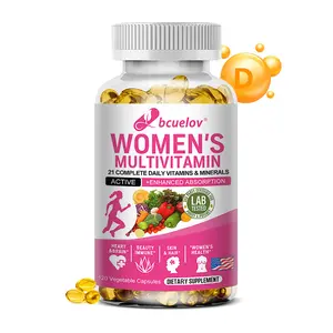 Bcuelov Women's Multivitamin Health Supplements,Supports Women's Functional Balance and Brain Health,120 Capsule