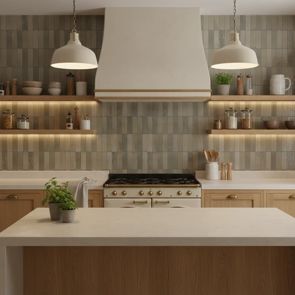 Souk Musgo 2.8×11 Bright Porcelain Tile Sample