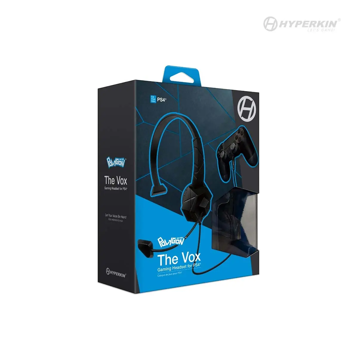 The Vox Gaming Headset for PS4 (Polygon Series)