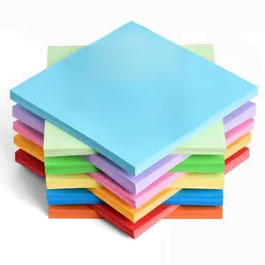 Colorful Origami Paper, 100 Sheets Square Paper, DIY Decorative Paper for Scrapbooking, Crafts & Art Projects