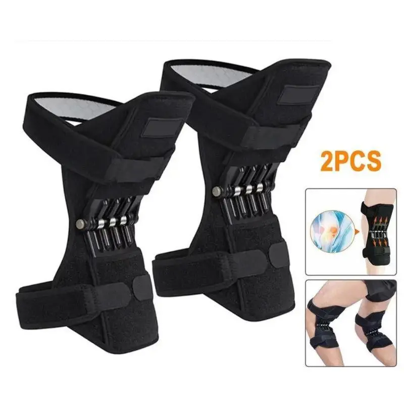 Adjustable Knee Brace with Springs – Knee Saver, Pain Relief & Joint Support for Sports, Walking & Daily Use, Knee Supporter