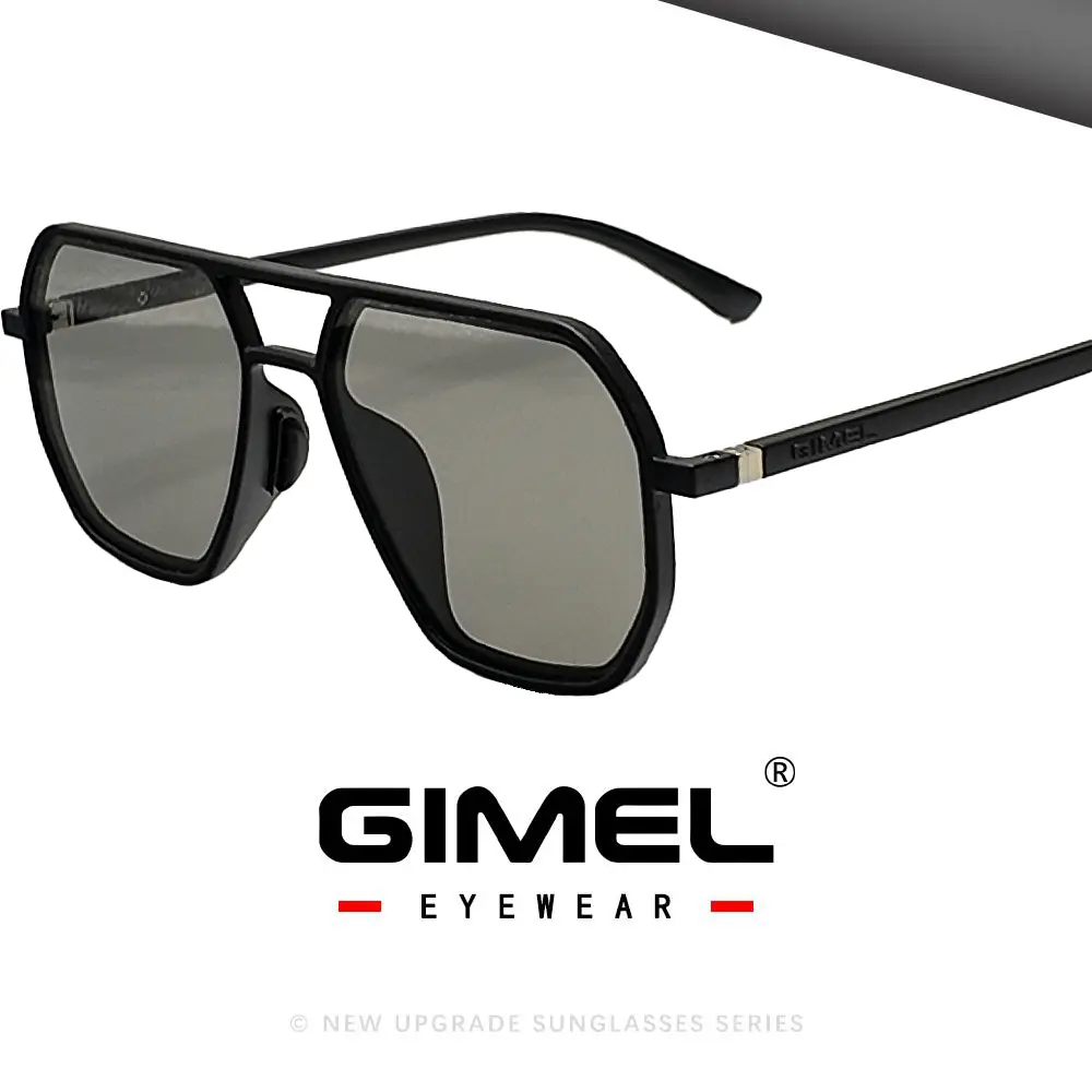 GIMEL-02 aviator sunglasses, unisex, UV400 protection TAC polarized glasses! designer Sunglasses for Travel USE, driving glass /Summer 2025 Geometric Frame Double Beam , Travel Accessories,summer Outfits, summer Freshness,