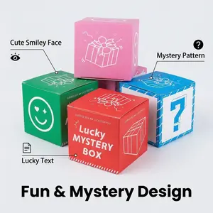 4pcs/8pcs/16pcs Easter Style Gift Packaging Boxes, Gift Box Design, Small Size 5x5cm, Perfect for Small Gifts, Ideal for Easter Presents and Party Favors