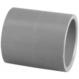 Charlotte Pipe PVC 08100 1200HA .75 in. PVC Schedule 80 Slip x Slip Coupling, Pvc Material, Slip Fitting, Universal Part