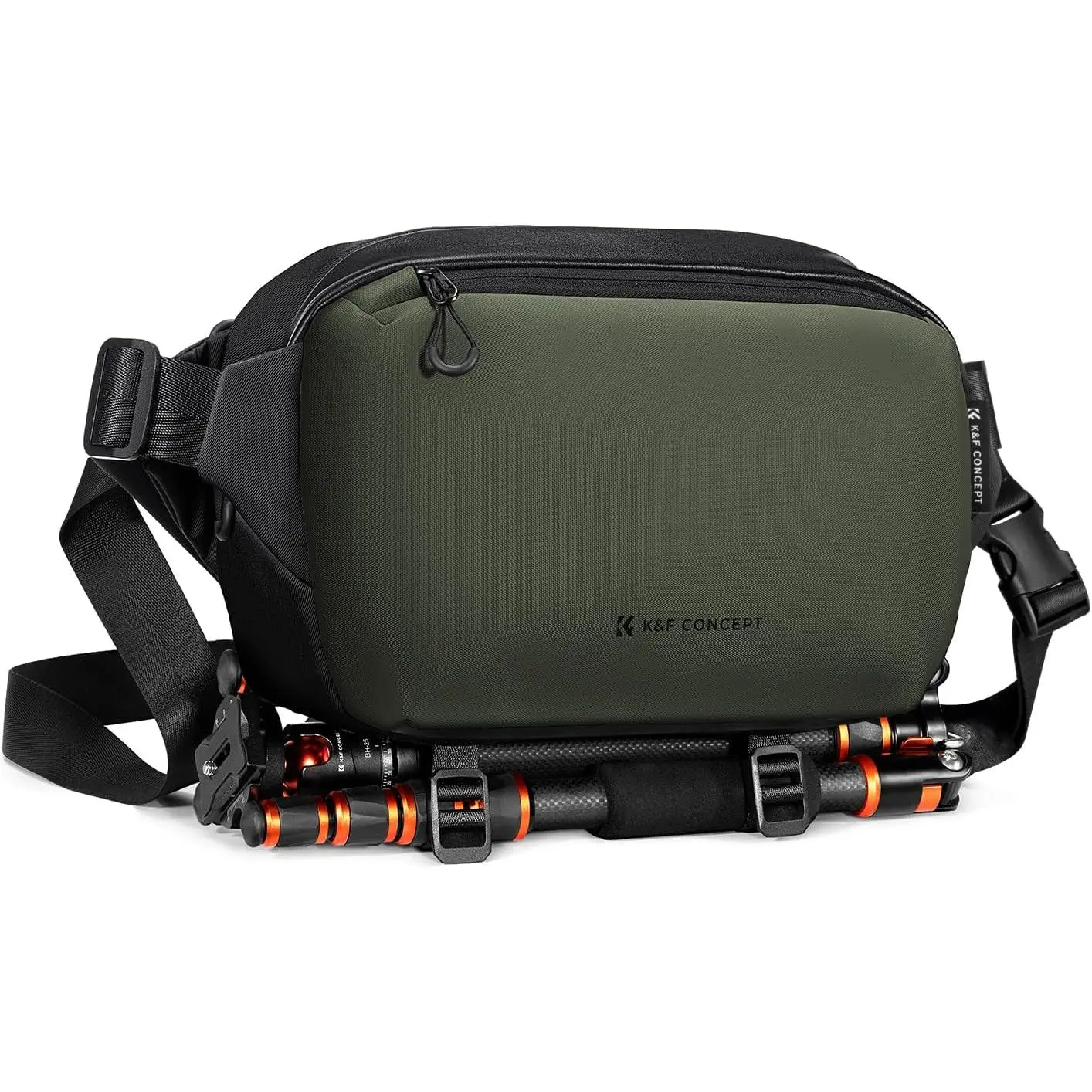 K&F Concept 2-in-1 Adjustable Shell Crossbody Bag - Everyday Shoulder Bag for DSLR Camera Equipment, Accessories & Portable Photography Use, Camera Lens, Photography Camera Accessories