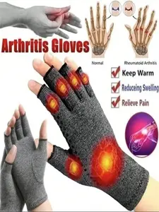 Rehabilitation Gloves, Anti-Slip Breathable Fingerless Gloves, Pressure Rehabilitation Training, Sports Gloves, Arm Warmers, Autumn Fall Fashion, Hand Glove