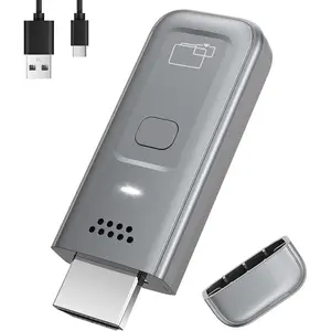 HDMI Transmitter and Receiver, 4K Decode 1080P Output, Video Audio Streaming Adapter