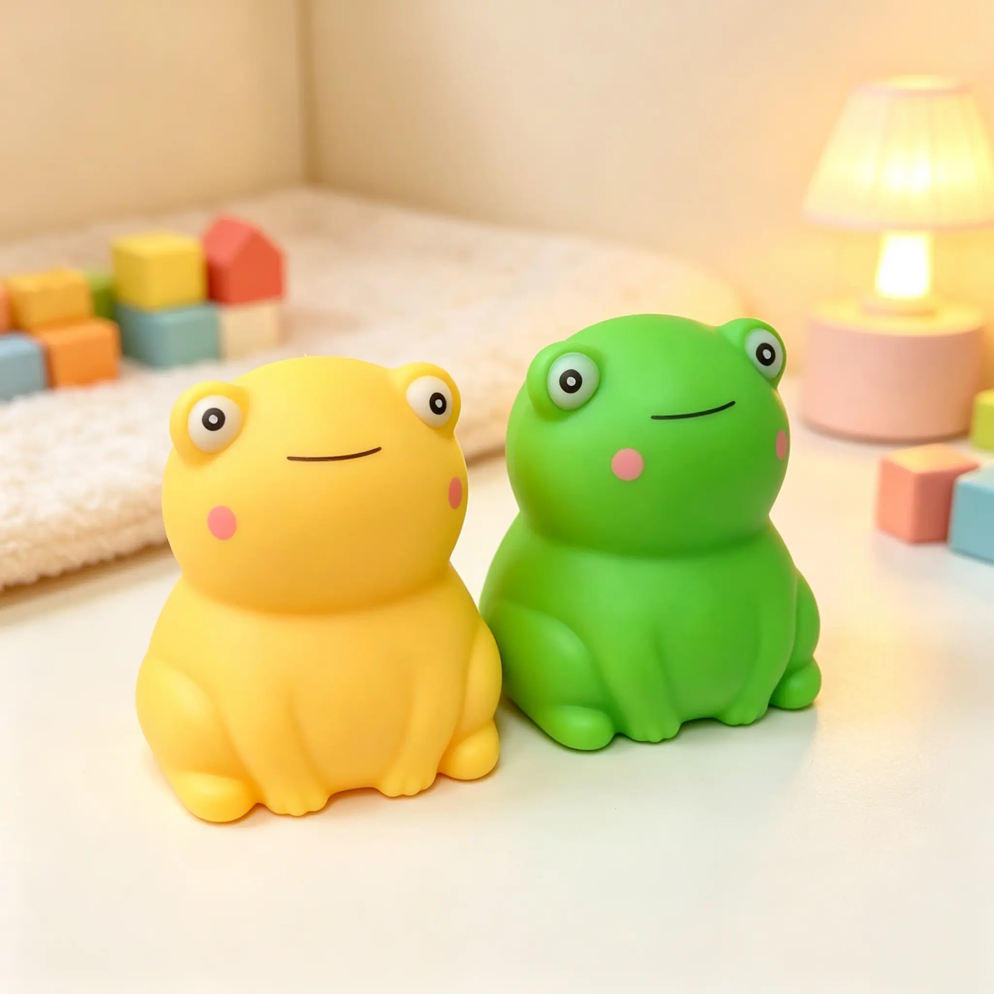Adorable Chubby Frog Squishy Toy, Soft Squeeze Fidget Toy, Novelty Gift For Kids And Teenagers