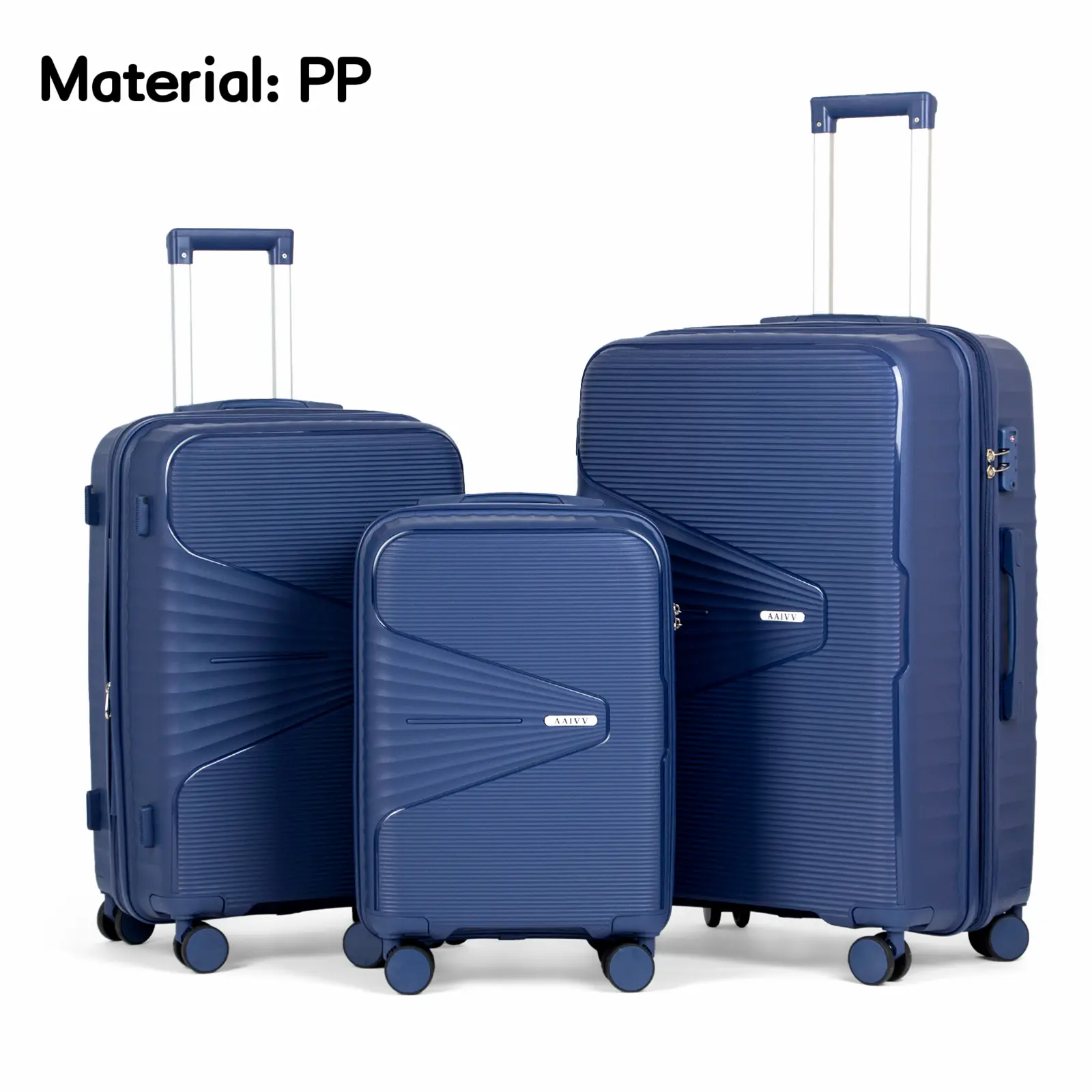 3PCS Blue(20''24''28'')
