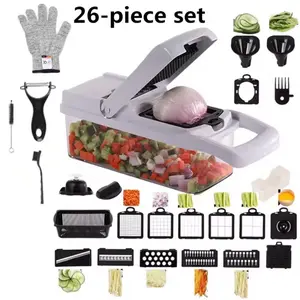 26 in 1 Vegetable Chopper Mandoline Eco Friendly Food Slicer With Attachments