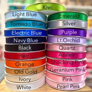 7/8 Double Face Satin Ribbon 100 yards per Roll