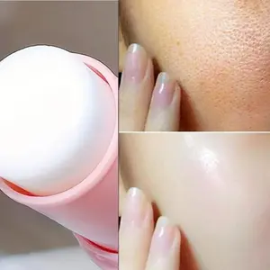 2-Piece Visible Pore-Refining Face Primer - Long-Lasting Matte, Oil-Control Foundation Stick; Korean Cosmetic Formula with Natural Coverage; Moisturizing & Concealing; Elegant Packaging; Korean Skincare-Infused.