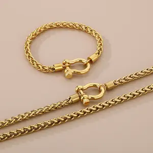 Jewelry Set  304 Stainless Steel Modern