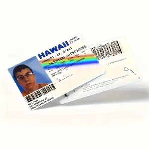 Prank Cards Mclovin ID Party Props, Perfect for Costume Parties and Fun Gatherings, Plastic Card Set for Entertainment, Family Fun Game, Party Table Game