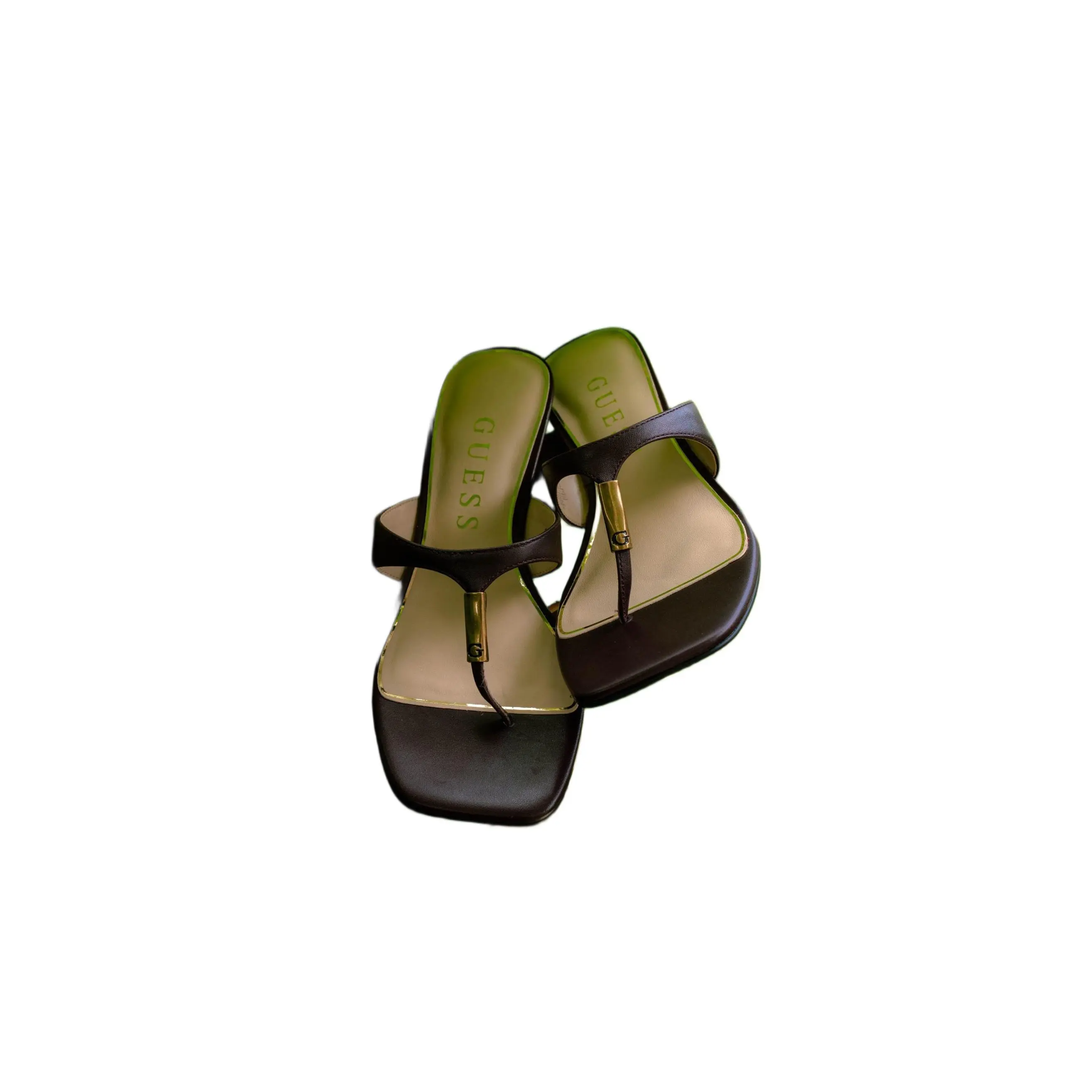 GUESS Female Yaiza Leather Sandals