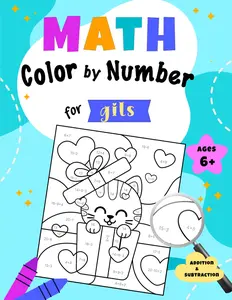 Color by number -Math: Learn Math the Fun Way with Smart Coloring Games and Cool Fun Facts!