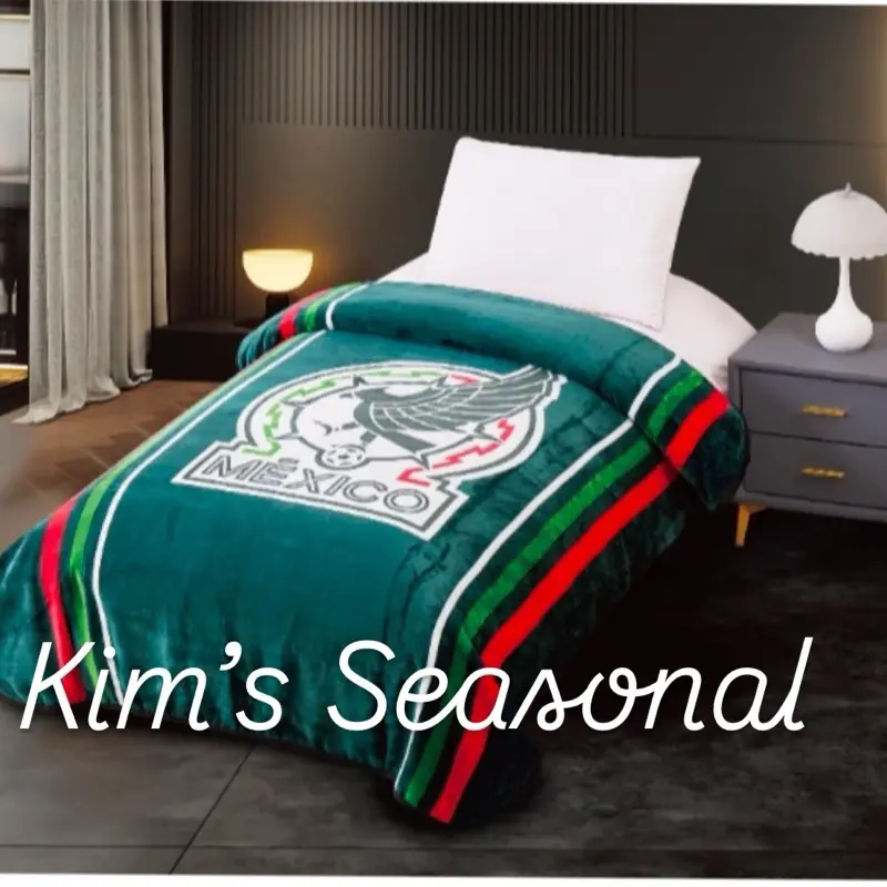 Mi seleccion mexicana twin size reversible blanket Mi seleccion mexicana twin size reversible blanket