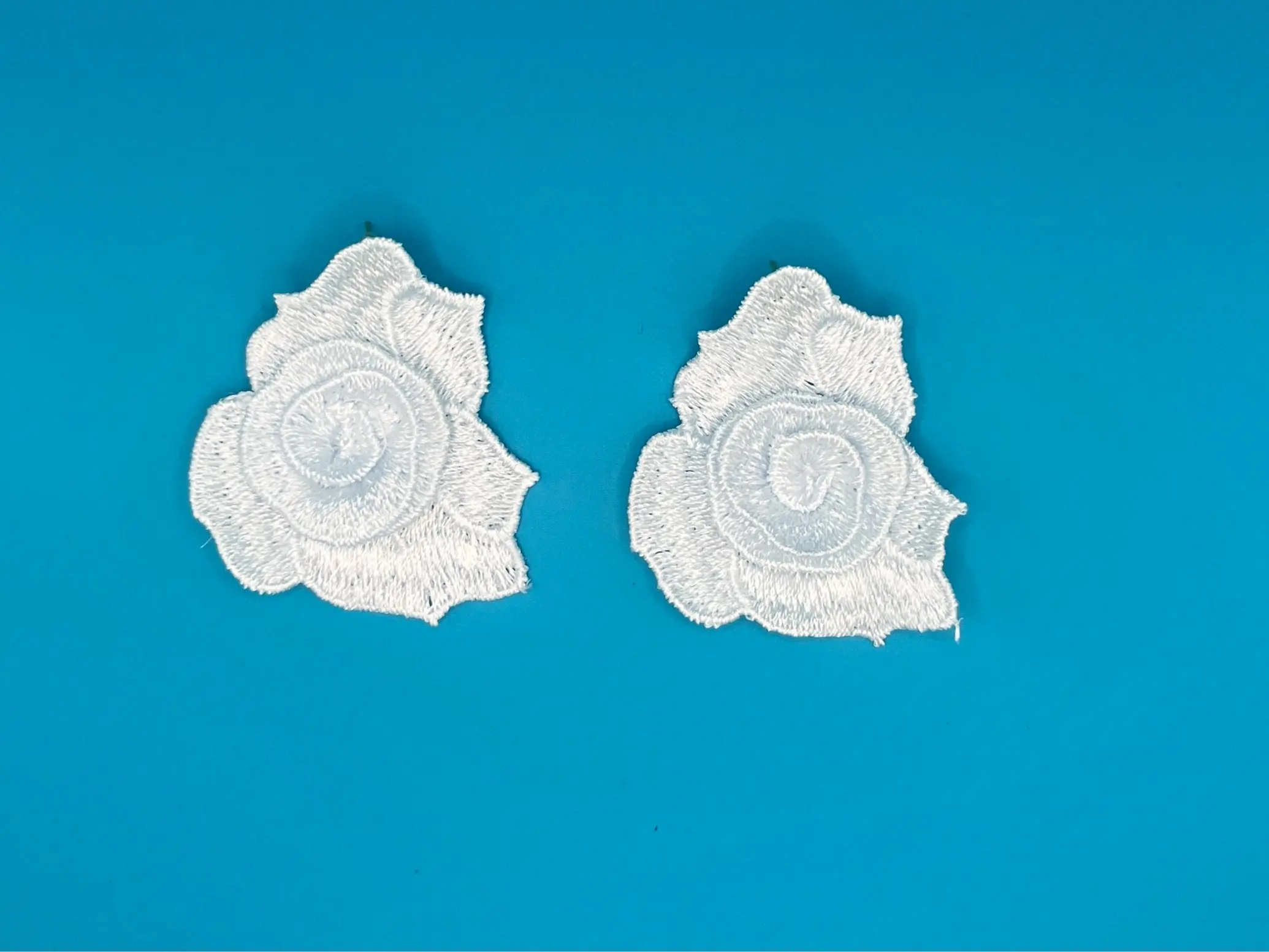 Crochet Styled Flower Earrings