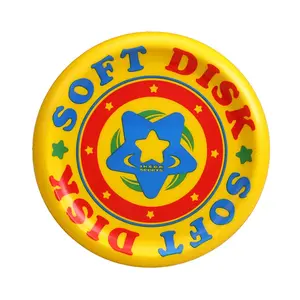 Soft Flying Disk for Outdoor Recreation, Durable Foam for Sports, Perfect for Casual Play and Fun Activities