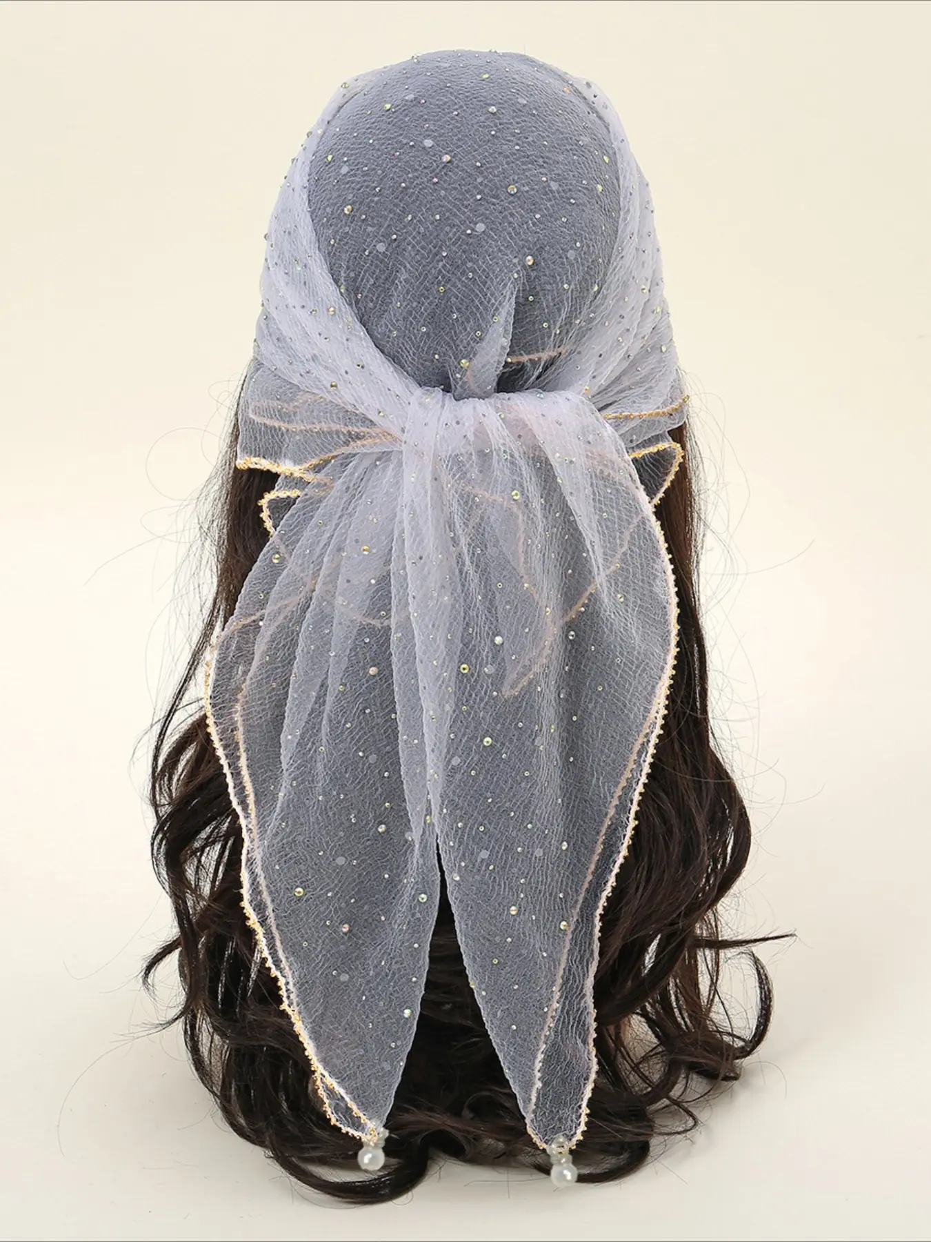 Spring hot-selling new hot 75CM square scarf women's temperament headscarf versatile fashion decorative silk scarf looks good Boho Style Shawl Shawl Wrap Turban Hijab Tignon Scarf Boho Shawl Wrap